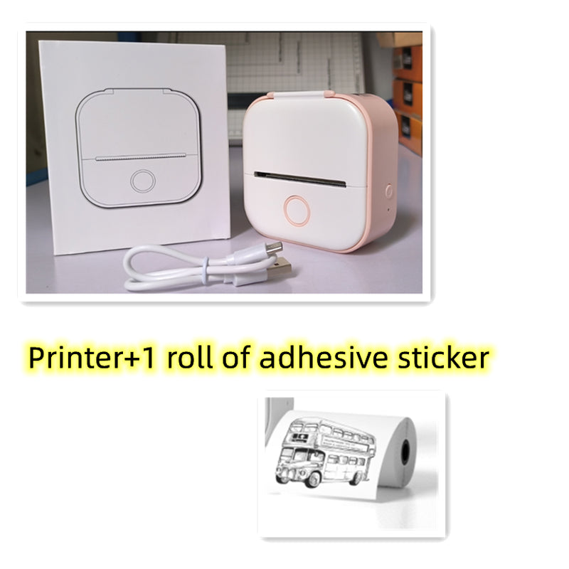 Mini Portable Pocket Printer - Inkless Printing Multi-Language - Ios and Android