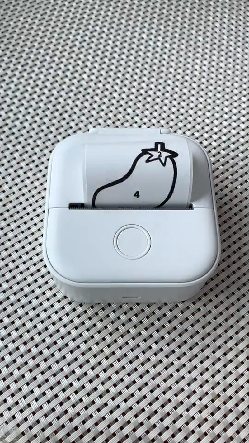 Mini Portable Pocket Printer - Inkless Printing Multi-Language - Ios and Android