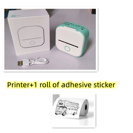 Mini Portable Pocket Printer - Inkless Printing Multi-Language - Ios and Android