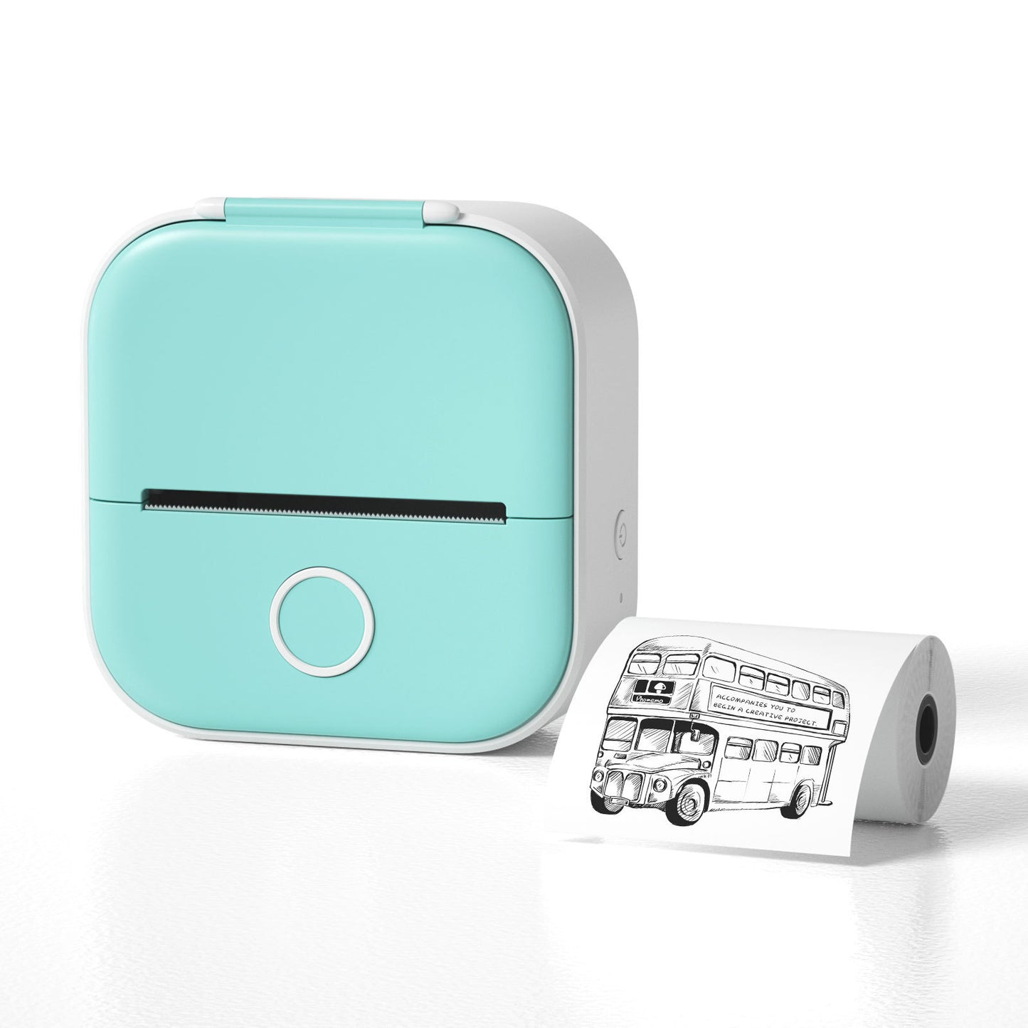 Mini Portable Pocket Printer - Inkless Printing Multi-Language - Ios and Android